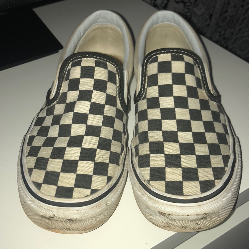 Checkered vans